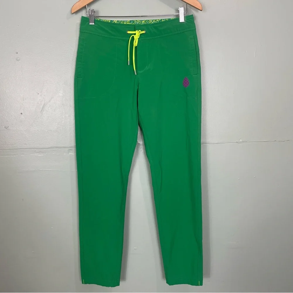 Stio CFS Board Pants in Green Women’s Size 4xR Lightweight Hiking Quick Dry